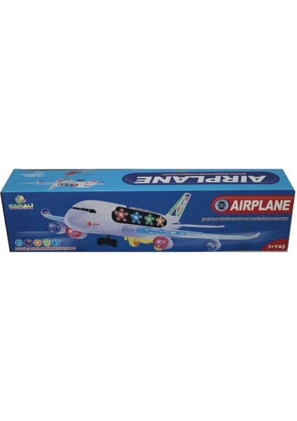 Çarp Dön Işıklı Sesli Büyük Uçak - CNL-A330 (Lisinya)