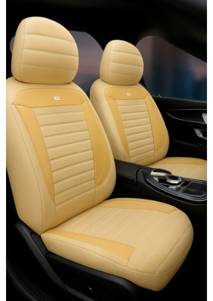 Dodge Caliber 2006–2012 Natura Serisi Raşel Bej Koltuk Kılıfı
