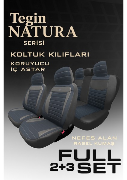 Dfsk Fengon 5 2021–SONRASI Natura Serisi Raşel Füme Koltuk Kılıfı