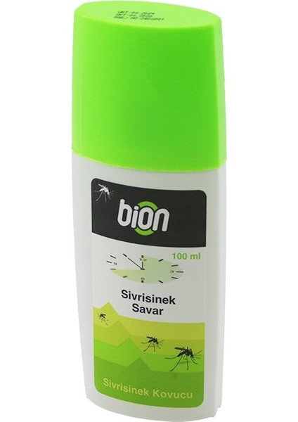 Bion Vücut Losyonu Sivrisinek Kovucu Sprey 100ML 6 Saat Koruma