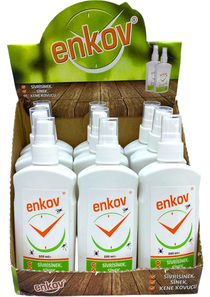 Sinek Sivrisinek Kene Kovucu Losyon Sprey 100ML