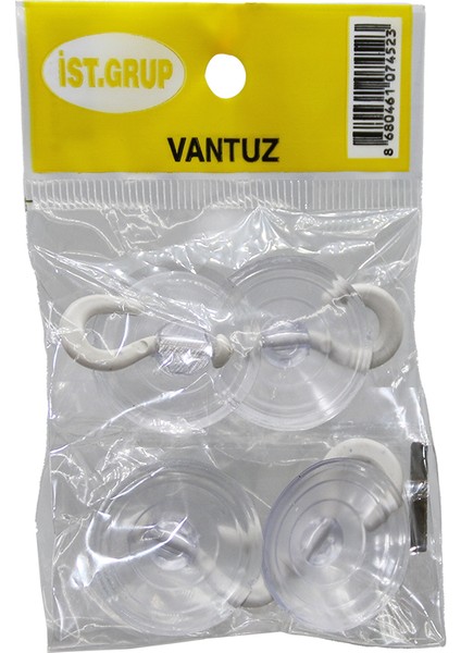 Küçük 4 Parça Şeff Vantuz