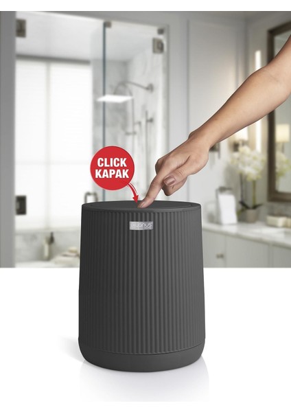Nida Antrasit Çöp Kovası