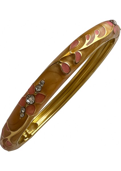 Mineli Çiçekli Bileklik