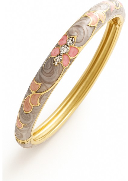 Mineli Çiçekli Bileklik