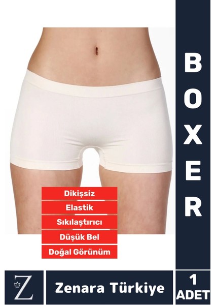 Gündelik Iz Göstermez Düşük Bel Vücut Sıkılaştıran Incelten Toparlayan Dikişsiz Bato Boxer Korse