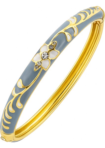 Mineli Çiçekli Bileklik