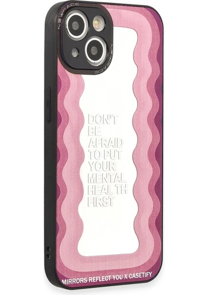 iPhone 15 Kılıf Mirror Desenli Kapak - Mirror - 11