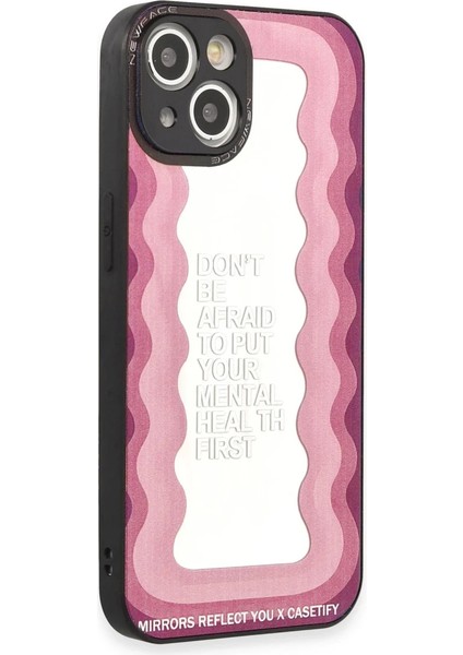 iPhone 15 Kılıf Mirror Desenli Kapak - Mirror - 11