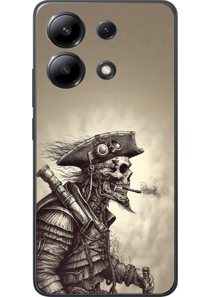 Xiaomi Redmi Note 13 Uyumlu Şeffaf Kılıf Pirate 1 Tasarımlı