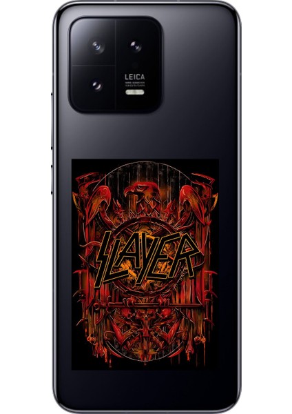 Xiaomi Mi 13 Pro Uyumlu Şeffaf Kılıf Slayer Tasarımlı