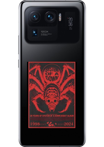 Xiaomi Mi 11 Pro Uyumlu Şeffaf Kılıf System Of A Down Tasarımlı