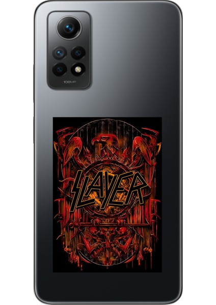 Xiaomi Redmi Note 12 Pro Uyumlu Şeffaf Kılıf Slayer Tasarımlı