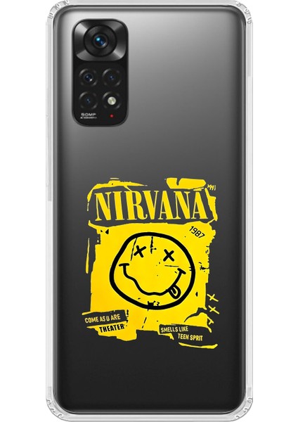 Xiaomi Redmi Note 11 Uyumlu Şeffaf Kılıf Nirvana Tasarımlı