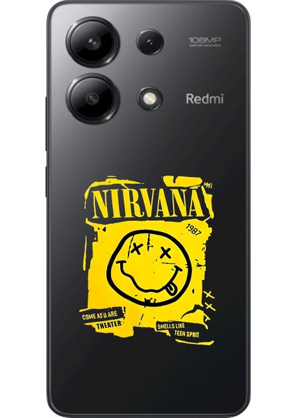 Xiaomi Redmi Note 13 Uyumlu Şeffaf Kılıf Nirvana Tasarımlı