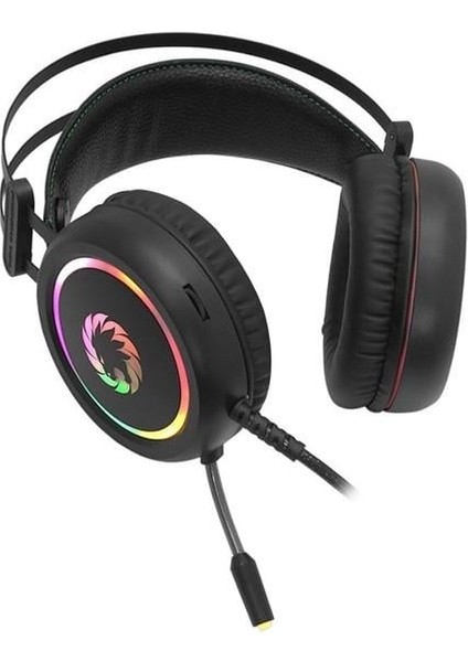 HG3500 Stereo USB LED Aydınlatma Siyah Gaming Mikrofonlu Kulaklık