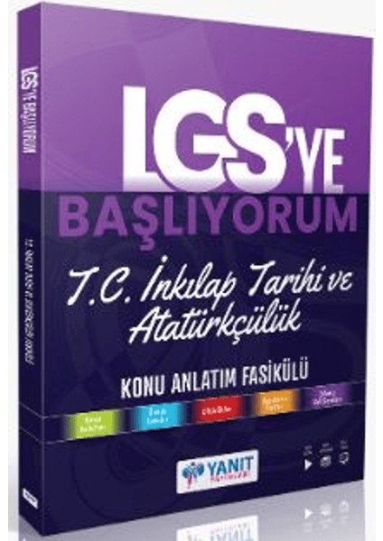 Lgs' Ye Başlıyorum T.c. Inkılap Tarihi ve Atatürkçülük Anlatım Fasikülü