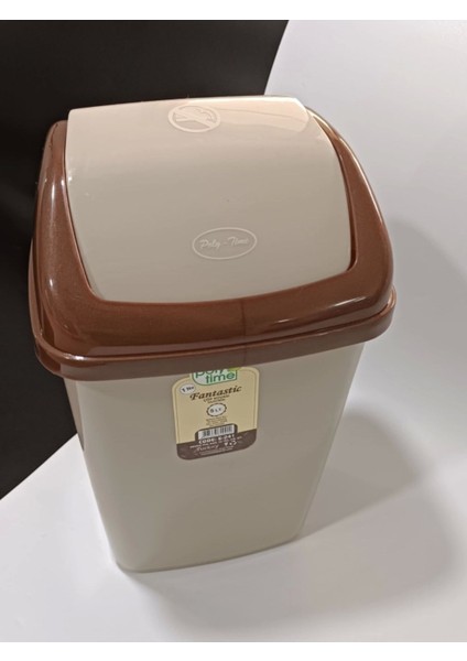 Fantastik Sallanır Kapak Plastik Banyo Mutfak Çöp Kovası Kutusu / 5 Litre fırsatları