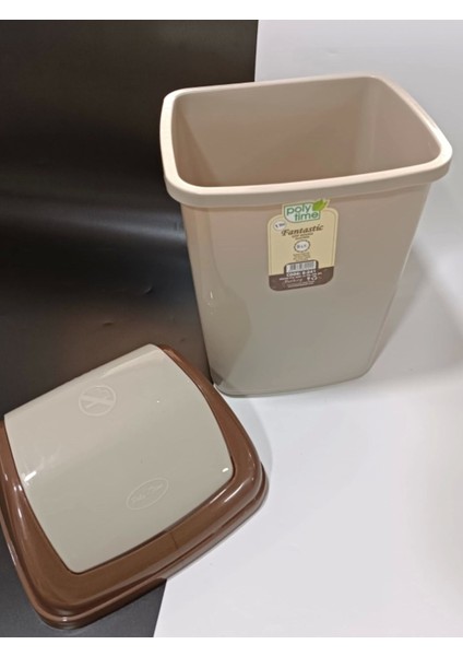 Fantastik Sallanır Kapak Plastik Banyo Mutfak Çöp Kovası Kutusu / 5 Litre indirimleri