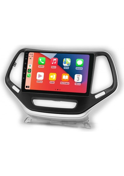 CRT-432 Jeep Cherokee 2014-2017 4 GB Ram 64 GB Hafıza Android Multimedya Teyp