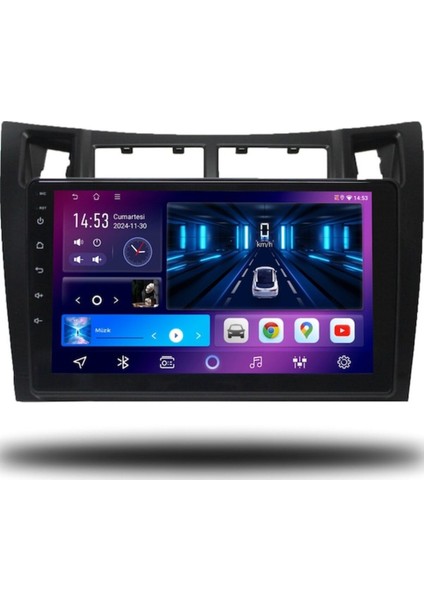 CRT-432 Toyota Yaris 2005 2011 4 GB Ram 64 GB Hafıza Android Multimedya Teyp