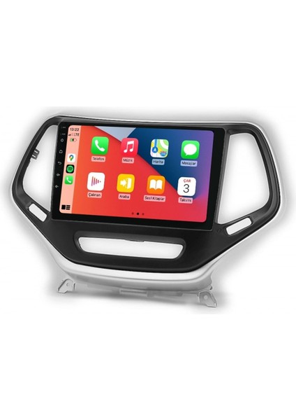 CRT-432 Jeep Cherokee 2014 2017 4 GB Ram 64 GB Hafıza Android Multimedya Teyp