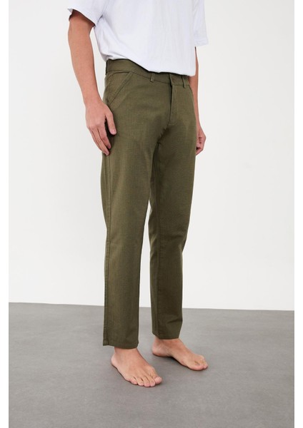 Erkek Keten Pantolon