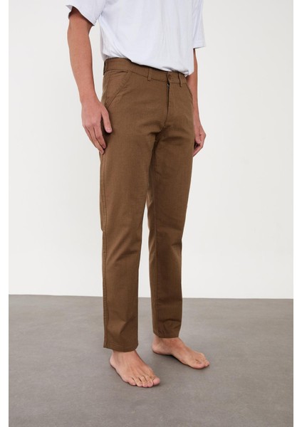 Erkek Keten Pantolon