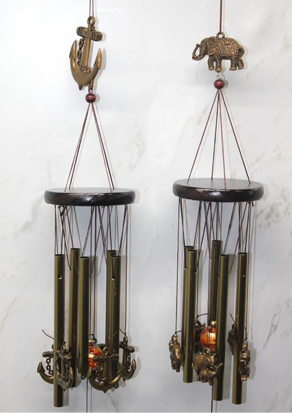 Çok Renkli Metal Rüzgar Çanı Model 11, Bahçe ve Dekoratif Kullanım Için Şık Tasarım