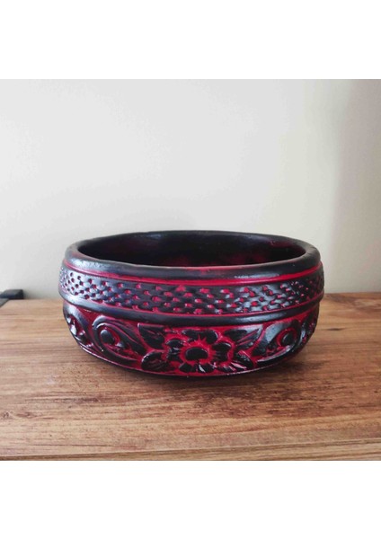 Beton Saksı Sukulent Bonzai Aranjman Çiçek Saksısı