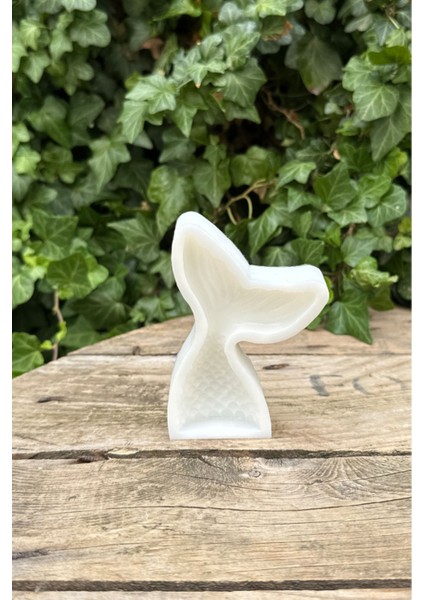 Küçük Deniz Kızı Kuyruğu Silikon Mum Kalıbı – Kokusuz, Dayanıklı Beyaz, 7,5 gr - 5,7x7,8x0,8 cm indirimleri