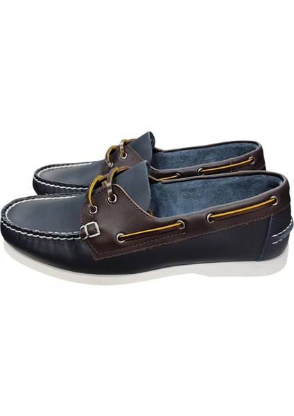 Lacivert Kahve Tımbırlant Erkek Ayakkabı modelleri