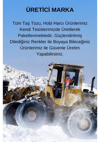 Renkli Taş Tozu, Mumluk Döküm ve Beton Harcı, Kiremit 1 kg fiyatları