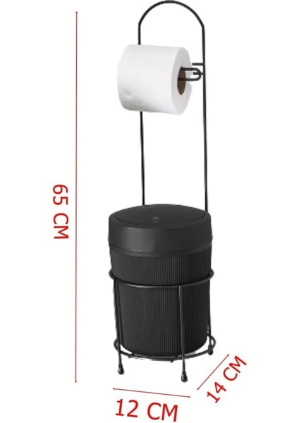 Kovalı Tuvalet Kağıtlığı, Çöp Kovalı Tuvalet Kağıdı Askısı, Banyo Çöp Kovası, Tuvalet Kağıdı Asma A modelleri