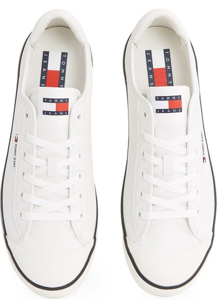 Ekru Erkek Sneaker Tjm Vulcanızed Bumper
