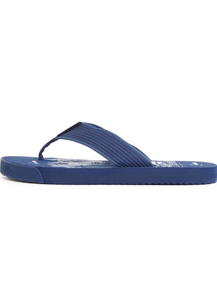 Lacivert Erkek Plaj Terliği Tjm Elevated Beach Sandal fiyatları