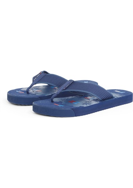 Lacivert Erkek Plaj Terliği Tjm Elevated Beach Sandal modelleri