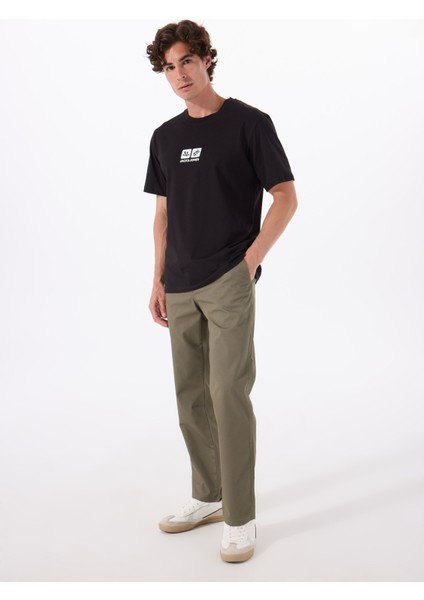 Bisiklet Yaka Siyah Erkek T-Shirt 12288516_JORMINDFUL Tee Ss Crew Nec fiyatları