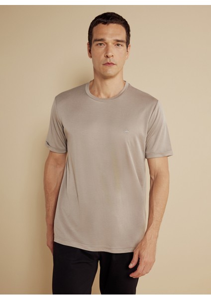 Bisiklet Yaka Vizon Erkek T-Shirt BBSS25MTS017 fiyatları