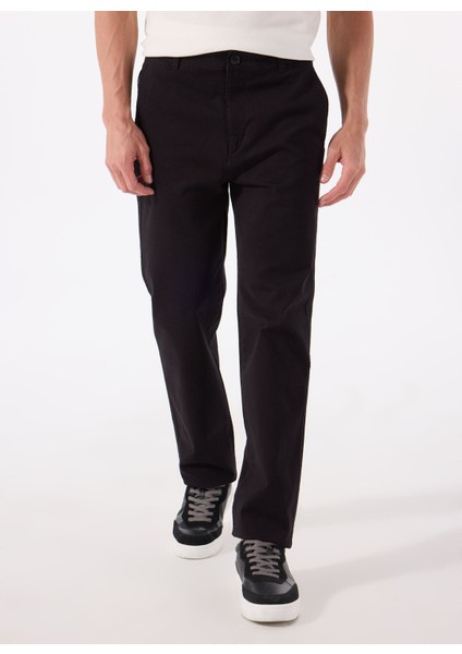 Normal Bel Slim Fit Siyah Erkek Chino Pantolon WM01003001 Chino Pantolon fiyatları