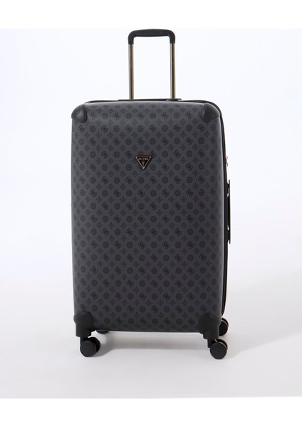 Antrasit Çekçekli Sert Valiz Travel - 29880