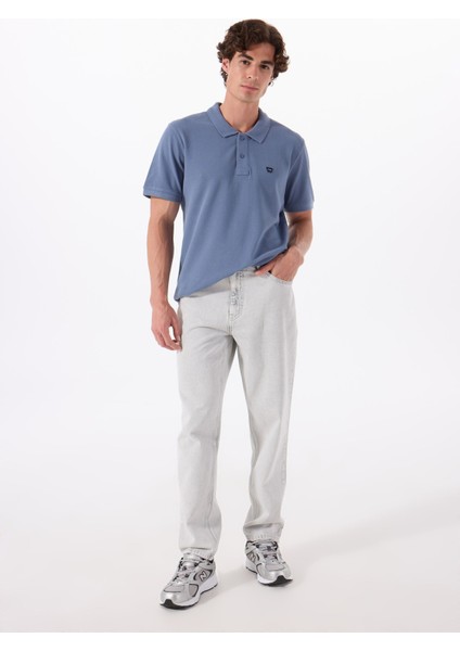 Normal Bel Relaxed Erkek Denim Pantolon FRNK00011032 Frank Denim Pantolon