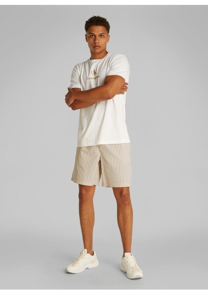 Bej Erkek Şort J30J327375CKS Pull-On Short