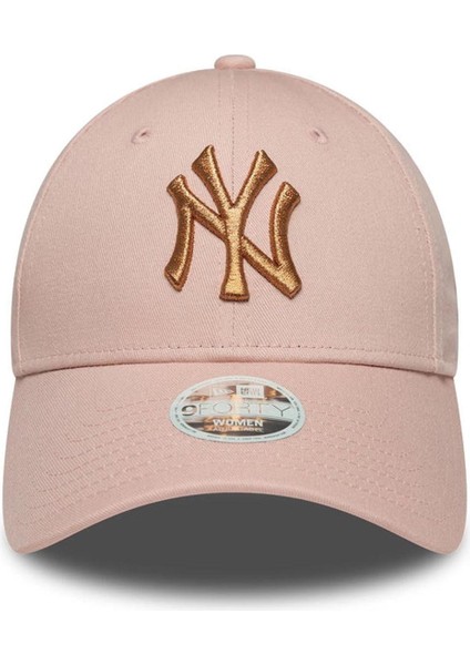 60667375 Wmns Metallıc Logo 9forty Pembe Unisex Şapka