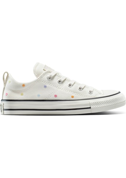 Beyaz Kız Çocuk Kanvas Yürüyüş Ayakkabısı A12619C.103-CHUCK Taylor All Star