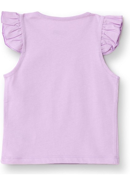 Kız Bebek Basic Tişört Bisiklet Yaka Atlet Kol Koyu Pembe fiyatları