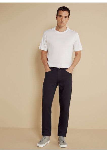 Normal Bel Düz Paça Slim Fit Siyah Erkek Pantolon BBSS25MPT025 fiyatları