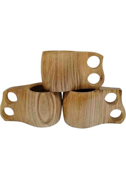 Doğal Ahşap Kuksa Bardak Özel El Yapımı Iskandinav Tarzı Kamp Mug Kupa hediyelik Outdoor Aksesuarı fiyatları