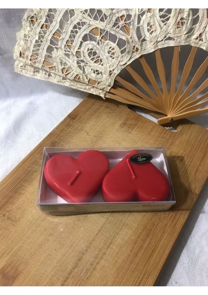 Kırmızı Kalp Mumlar, Sevgililer Günü ve Yılbaşı Için Romantik Aydınlatma Seti fiyatları