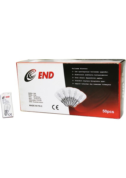 Fırsat Byr MODEL-ST26 Buzdolabi Ampulü 15W (4172) Yeni